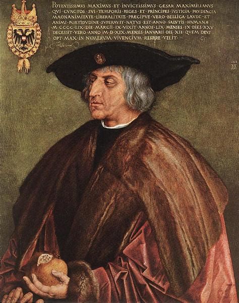 Portrait of Emperor Maximilian I 